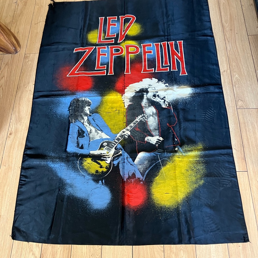 Led Zeppelin Multicolor Wall Tapestry